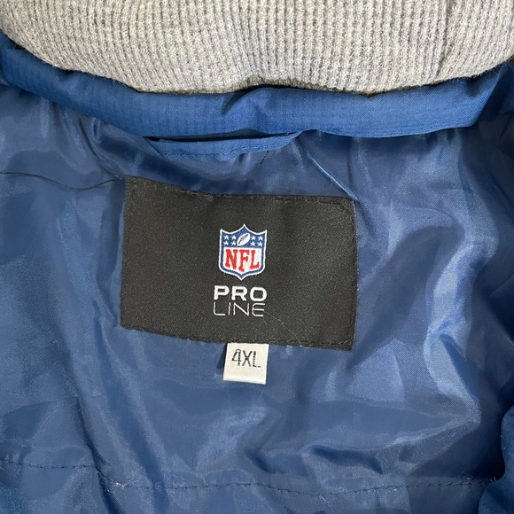 NFL MENS Tennessee Titans Pro Line 4XL Winter Gameday Coat - Picture 7 of 7